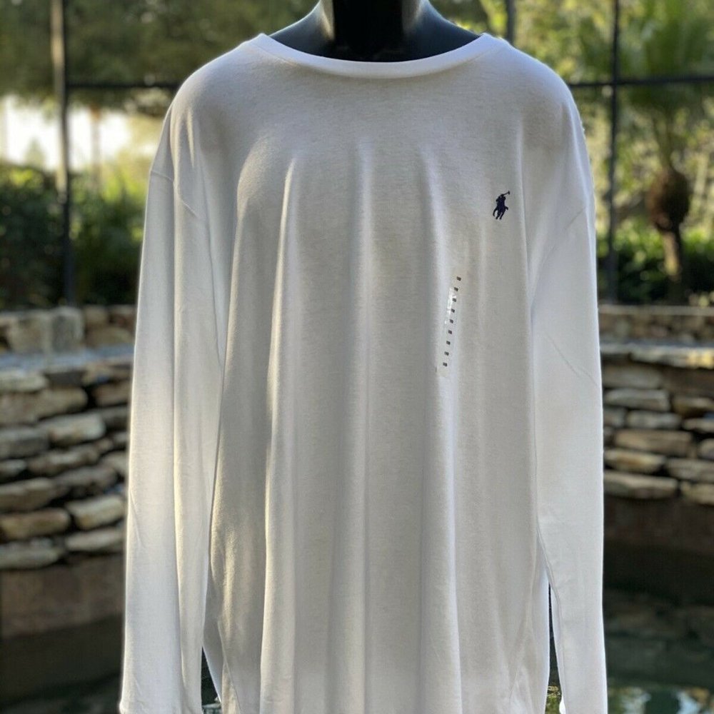 POLO RALPH LAUREN SMALL PONY LONG SLEEVE T-SHIRT